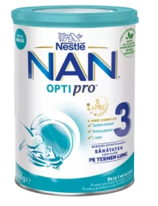 LAPTE PRAF NAN 3 OPTIPRO HM-O * 400 G