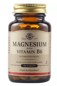 MAGNEZIU+VITAMINA B6 * 100 TB SOLGAR