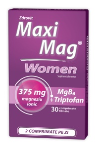 MAXIMAG WOMEN * 30 COMPRIMATE FILMATE, ZDROVIT