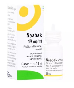 NAABAK 49MG/ML SOL OFT PIC * 10 ML