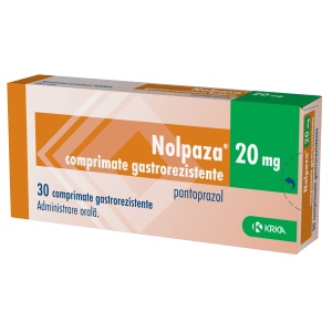 NOLPAZA CONTROL 20 MG * 14 COMPRIMATE GASTROREZISTENTE, KRKA