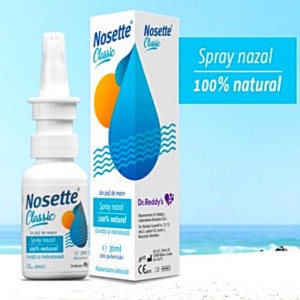 Nosette Classic Spray nazal natural, 30 ml, Dr. Reddys
