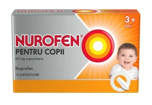 NUROFEN 60 MG COPII * 10 SUPOZITOARE RECKITT
