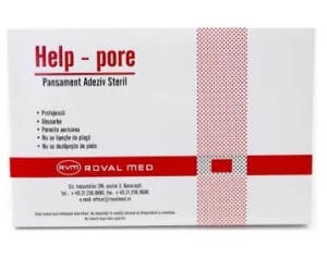 PLASTURE PANSAMENT ADEZIV HELP 10CM*15CM*1BUC