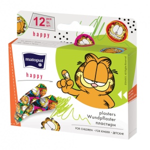 PLASTURI PENTRU COPII HAPPY * 12 BUC, MATOPAT