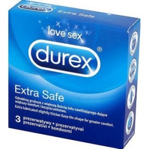 PREZERVATIVE DUREX EXTRA SAFE , 3 BUCATI
