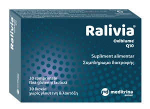 RALIVIA OXIBLUME Q10 * 30 COMPRIMATE, MEDITRINA
