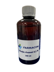 RIVANOL 0.1% * 200 ML, FARMACOM