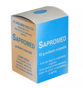 SAPROMED 3% PULB * 12 G MEDUMAN