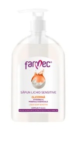 SAPUN LICHID SENSITIV FARMEC * 500 ML 6150