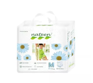 SCUTECE PANTS HIPOALERGENICE PREMIUM , 3D FLEX&FIT, MARIMEA M, NR.3, 6-11 KG, 20 BUC NATEEN