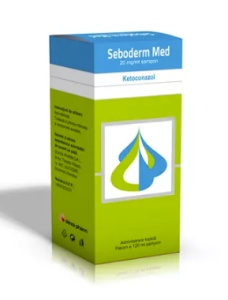Seboderm Med sampon, 120 ml, Slavia Pharm