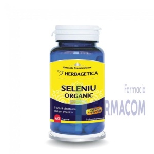 SELENIU ORGANIC * 60 CAPSULE HERBAGETICA