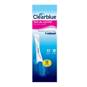 TEST SARCINA DETECTARE RAPIDA CLEARBLUE * 1 BUC
