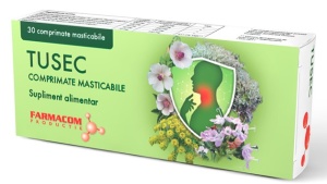 TUSEC * 30 COMPRIMATE FARMACOM