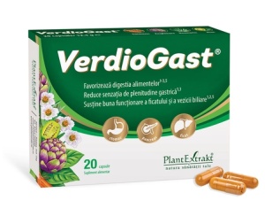 VERDIOGAST * 20 CAPSULE