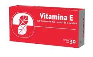 Vitamina E, 100 mg, 30 capsule, Biofarm