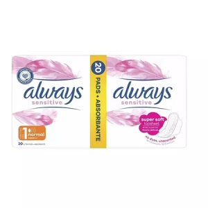 ABSORBANTE ALWAYS SENSITIVE DUO PACK ULTRA NORMAL PLUS * 20 BUC