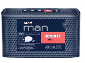 ABSORBANTE INCONTINENTA SENI MAN EXTRA PLUS * 15 BUC