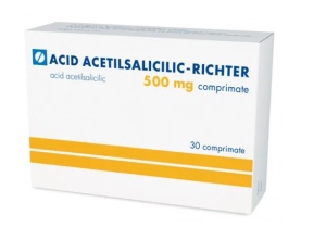 ACID ACETILSALICILIC 500MG * 30 COMPRIMATE RICHTER
