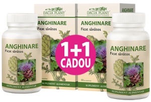 ANGHINARE, 60 CAPSULE 1+1 CADOU, DACIA PLANT