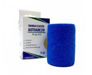 BANDAJ ELASTIC AUTOADEZIV HELP 7.5 CM * 4.5 M