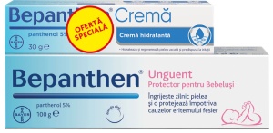 BEPANTHEN 5% UNG * 100 G + CREMA 5% * 30 G PROMO