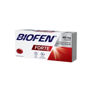 Biofen Forte 400 mg, 16 capsule moi, Biofarm