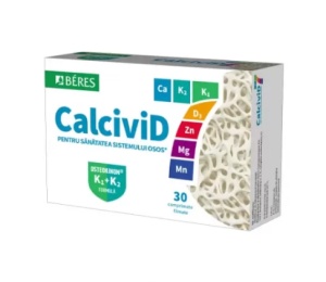 Calcivid 7, 30 comprimate, Beres