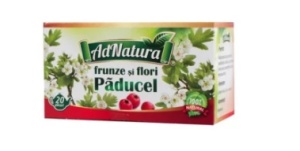 Ceai de Paducel cu frunze si flori, 20 plicuri, AdNatura