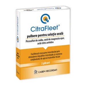 CITRAFLEET, PULBERE PENTRU SOLUTIE ORALA * 2 PLICURI