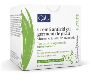 CREMA DE FATA ANTIRID Q4U CU GERMENI GRAU * 50 ML TIS