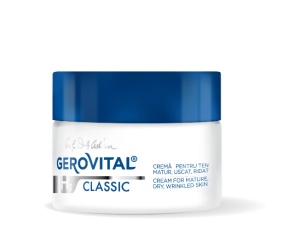 Cremă Hidratantă cu Efect Anti-Aging Intens pentru Ten Matur, Uscat, Ridat, Gerovital H3 Classic, 50 ml