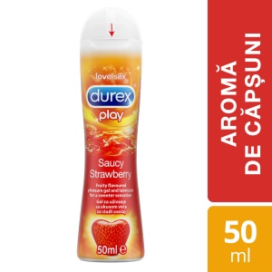 DUREX PLAY LUBRIFIANT STRAWBERRY 50ML