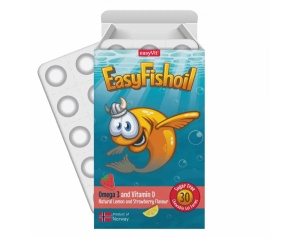 EASY FISHOIL * 30 COMPRIMATE MASTICABILE