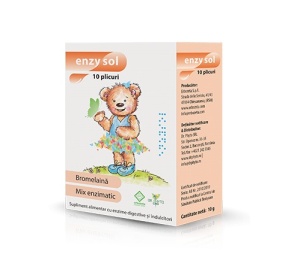 Enzysol, 10 plicuri, Dr. Phyto