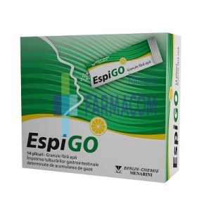 EspiGO, 14 plicuri, 125 mg, Berlin-Chemie Ag
