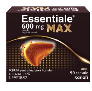 ESSENTIALE MAX 600 MG * 90 CAPSULE, SANOFI