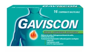GAVISCON MENTOL * 16 COMPRIMATE MASTICABILE RECKIT