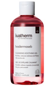 IVATHERM IVADERMASEB GEL DE SPALARE CALMANT * 250 ML 1289