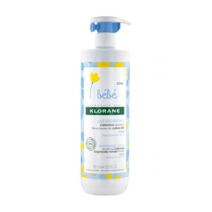 Klorane Bebe lapte hidratant, 750 ml