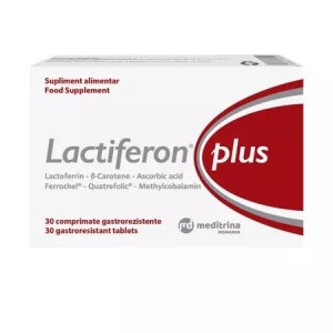 LACTIFERON PLUS * 30 COMPRIMATE GASTROREZISTENTE