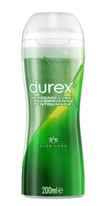 LUBRIFIANT DUREX GEL DE MASAJ ALOE VERA * 200 ML 4021