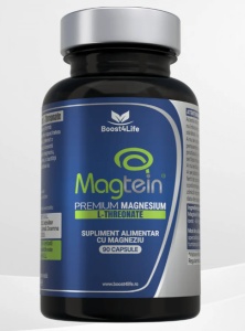 MAGTEIN MAGNEZIU L-TREONAT PREMIUM 670 MG * 90 CAPSULE VEGANE, BOOST4LIFE 0511