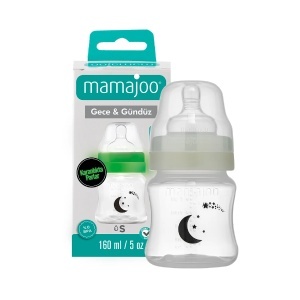 MAMAJOO BIBERON NIGHT&DAY+TETINA ANTI-COLICI NR.1/S * 160 ML MMJ4951