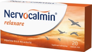 NERVOCALMIN RELAXARE, 20 CAPSULE, BIOFARM