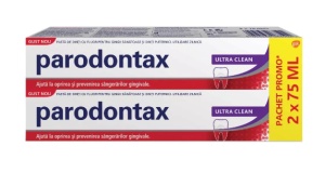 PASTA DE DINTI PARODONTAX ULTRA CLEAN * 75 ML 1+1 CADOU