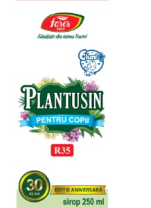 Plantusin R35, sirop pentru copii, 250 ml, Fares