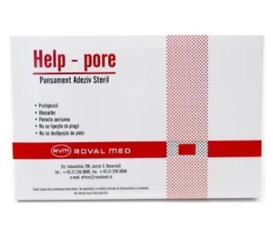 PLASTURE PANSAMENT ADEZIV HELP 10CM*10CM *1BUC