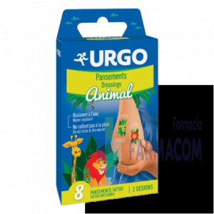 PLASTURI URGO JUNGLE TATTOO * 8 BUC